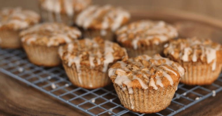 High-Protein, No Gluten Coffee Cake Muffins Recipe