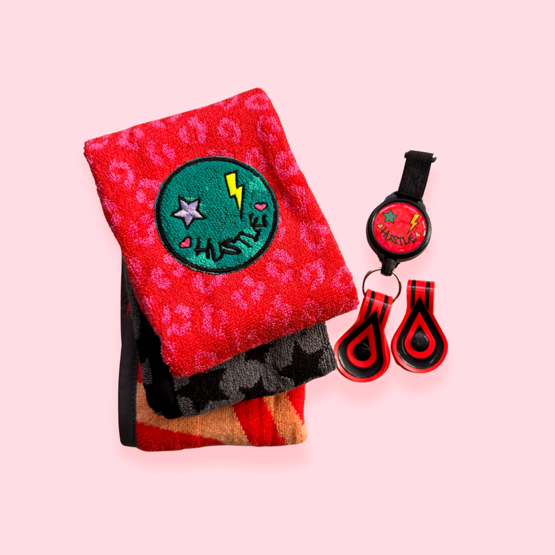 HUSTLE FACE DRIPTOWEL SET